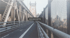 Desktop Screenshot of danbacchetta.com